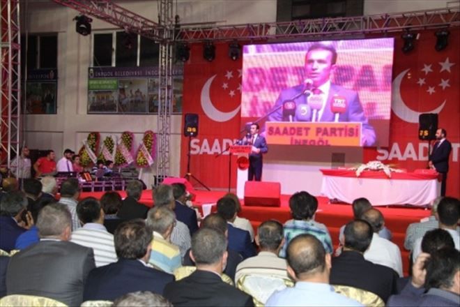 Sp İnegöl İlçe Kongresinde Konuşan Genel Başkan Prof.dr. Mustafa Kamalak: