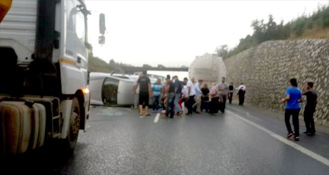 Yağmur ve kayganlaşan yol kaza getirdi! 1 çocuk öldü, 3 kişi yaralandı