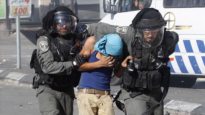İsrail polisi 36 saatte 27 Filistinliyi gözaltına aldı