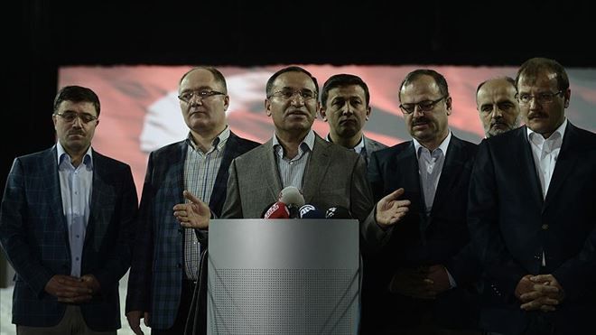 AK Parti Genel Başkan Yardımcısı Bozdağ Ankara Arena´da basın toplantısı düzenledi