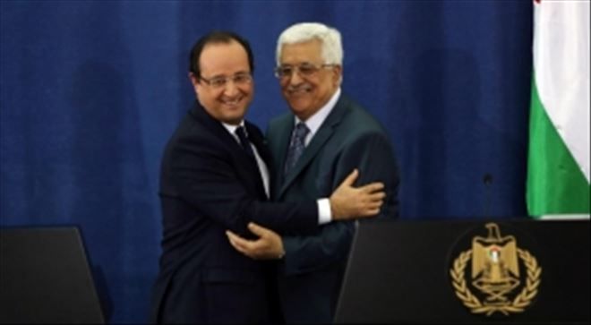 Hollande, Mahmud Abbas ile görüştü