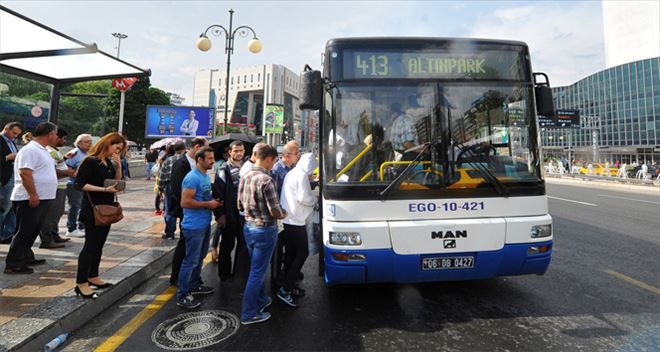Başkent´te EGO otobüsleri ücretsiz