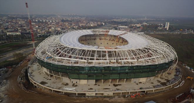 Yeni stadyum Eskişehir maçıyla açılıyor