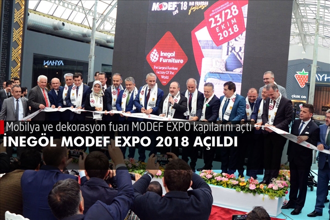 İNEGÖL MODEF EXPO 2018 AÇILDI