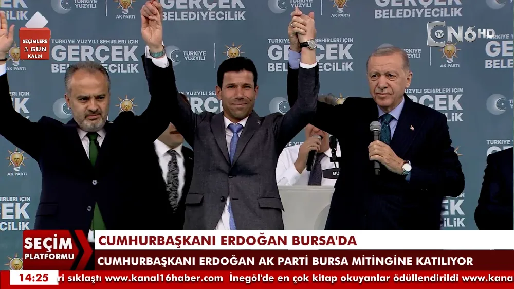 Cumhurbaşkanı Erdoğan Büyükorhan