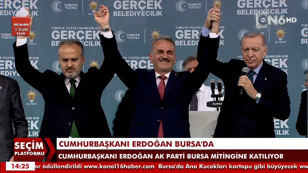 Cumhurbaşkanı Erdoğan Gemlik