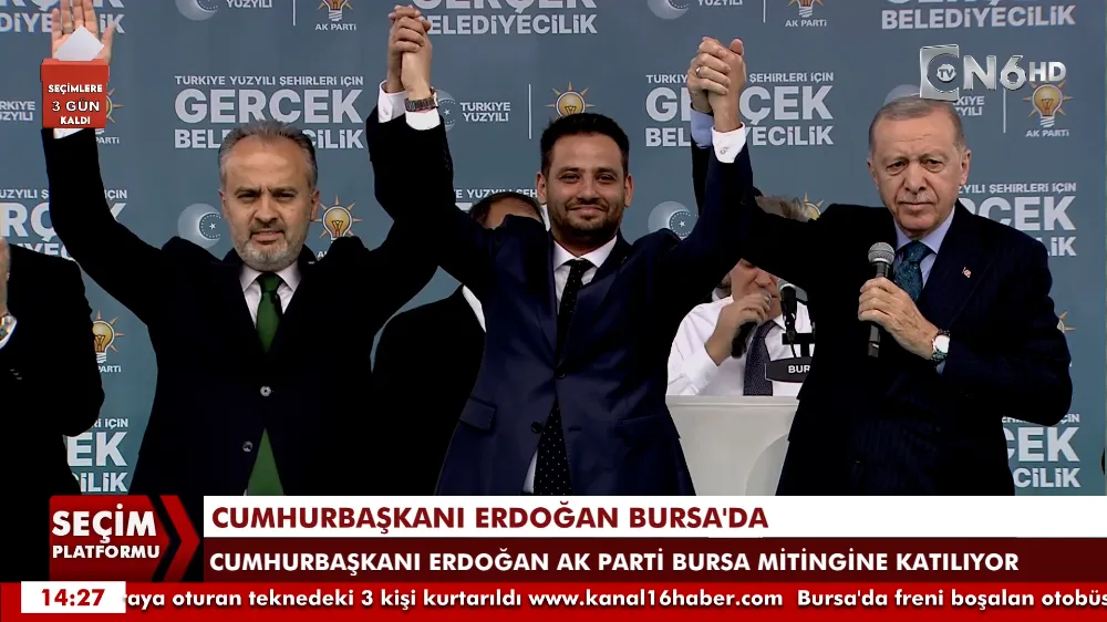 Cumhurbaşkanı Erdoğan Mudanya