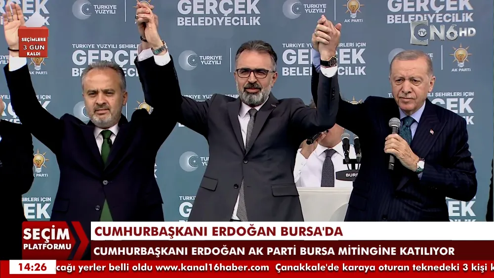 Cumhurbaşkanı Erdoğan Kestel