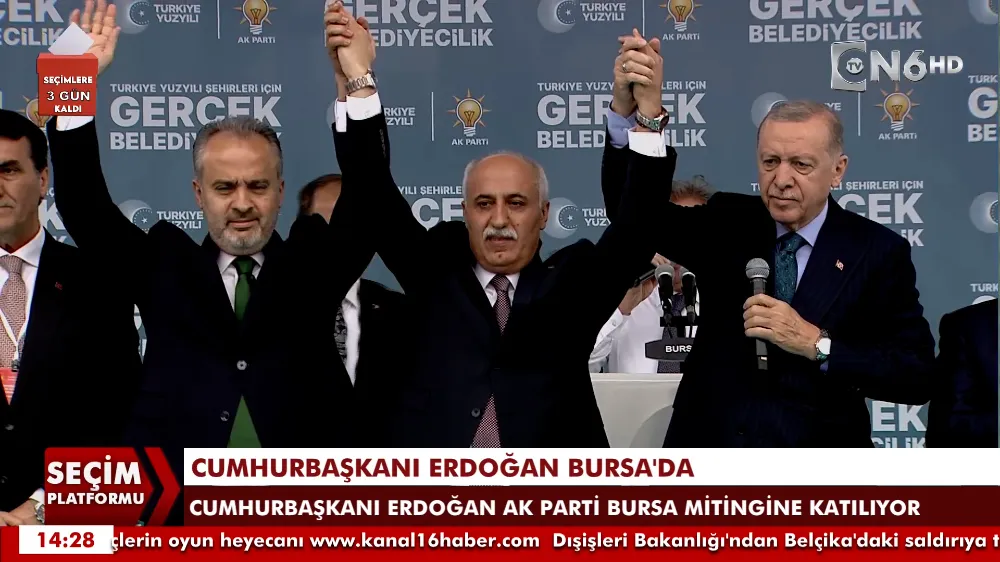 Cumhurbaşkanı Erdoğan Yenişehir