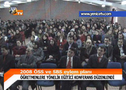 2008 ÖSS VE SBS EYLEM PLANI 