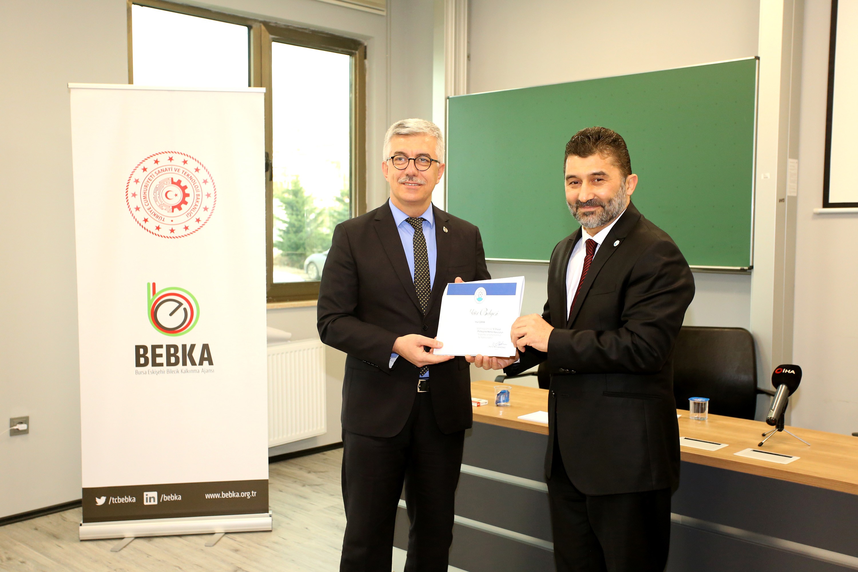Bursa Teknik Üniversitesi?nde sertifika heyecanı   
