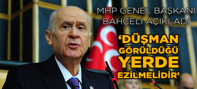 MHP Genel Başkanı Bahçeli`den idlib açıklaması