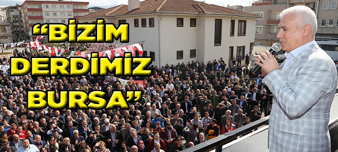 Bursa Büyükşehir Belediye Başkan adayı Bozbey: Güneşi balçıkla sıvayamazsınız