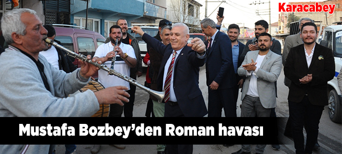 Bursa Büyükşehir Belediye Başkan Adayı Bozbey`den Roman havası
