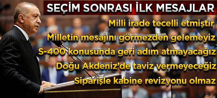 Başkan Erdoğan AK Parti Grup toplantısında önemli mesajlar verdi