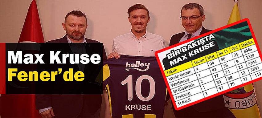    Fenerbahçe, Max Kruse ile 3 yıllık sözleşme imzaladı