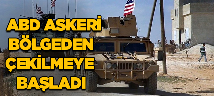 Erdoğan: ABD Askerleri Bölgeden Çekilmeye Başladı