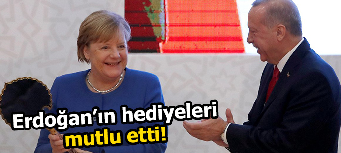 Erdoğan`dan Merkel`e sırçalı saray aynası