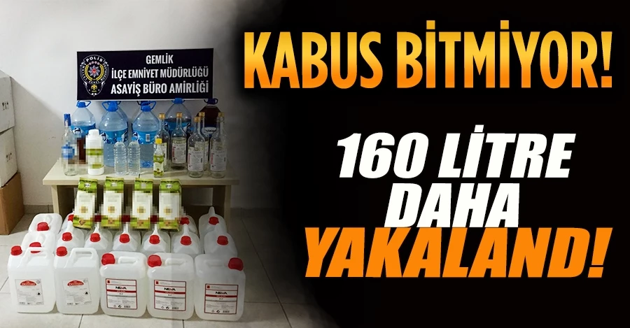 160 litre sahte içkiyle yakalandı, sadece akrabalarına verdiğini söyledi