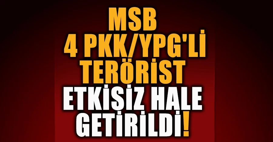 MSB: 4 PKK/YPG