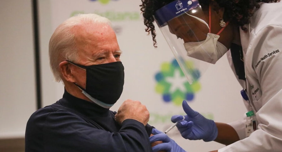 ABD’nin seçilmiş Başkanı Biden Covid-19 aşısı oldu