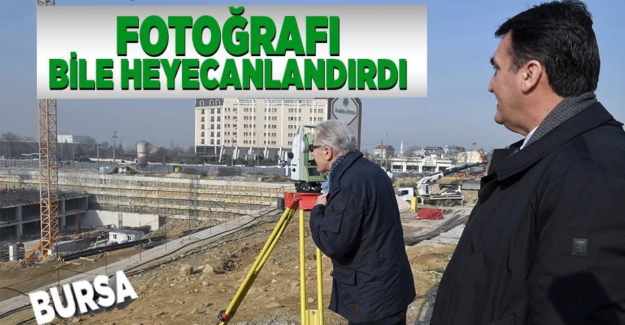 Osmangazi Meydanı’nın Fotoğrafı Bile Heyecanlandırdı