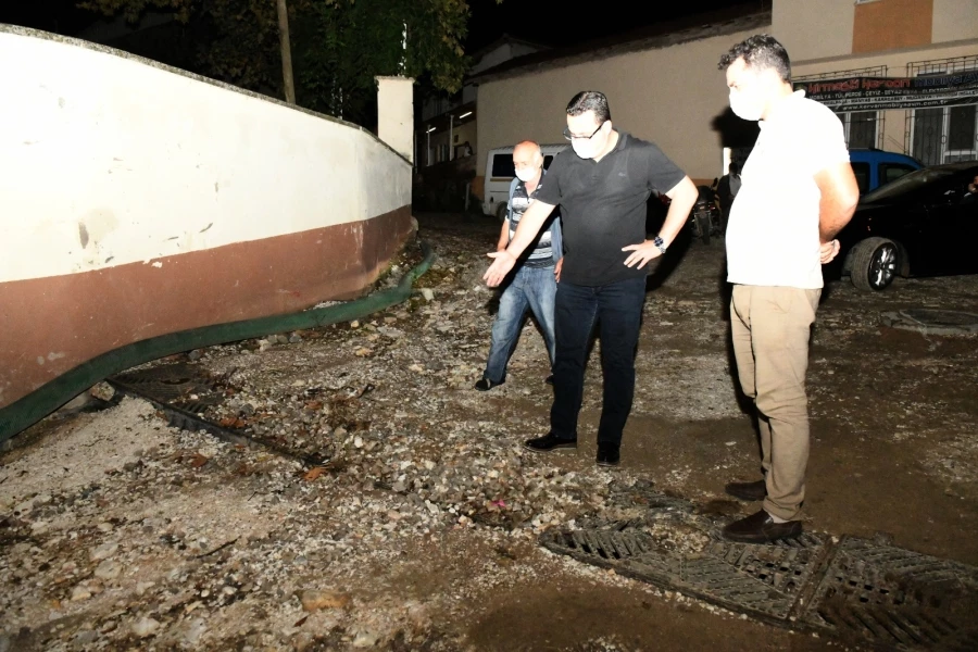 Mustafakemalpaşa’da selin zarar verdiği mağduriyetler giderilecek