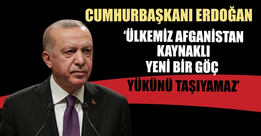 Cumhurbaşkanı Erdoğan: “G20 bünyesinde bir çalışma grubu oluşturulmasını öneriyorum”   