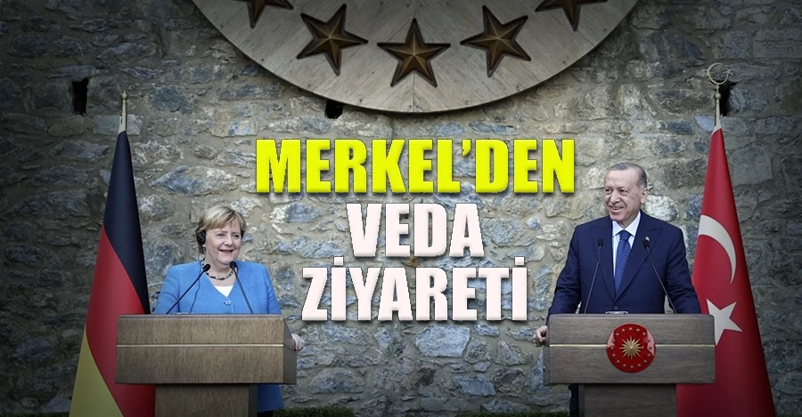 Cumhurbaşkanı Erdoğan ve Almanya Şansölyesi Merkel, ortak basın toplantısında kameraların karşısına geçti.