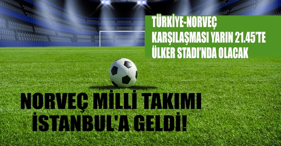 Norveç Milli Takımı İstanbul