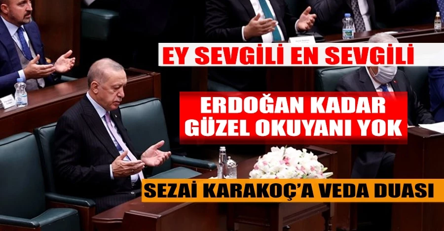 Cumhurbaşkanı Erdoğan Sezai Karakoç