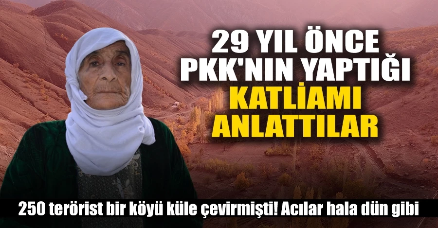 29 yıl önce PKK