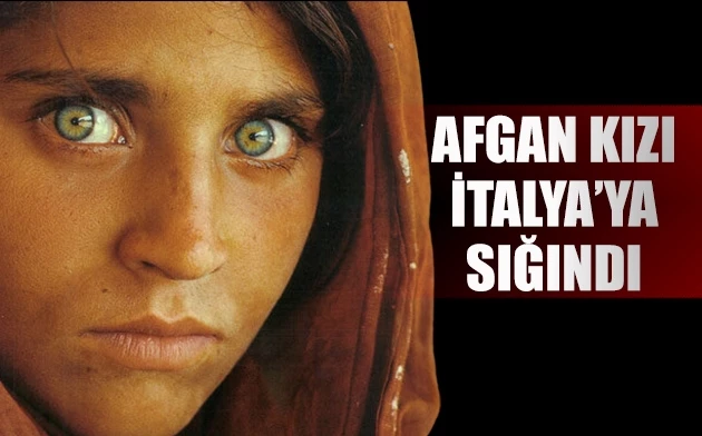 Fotoğrafıyla ünlenen Afgan Kızı İtalya