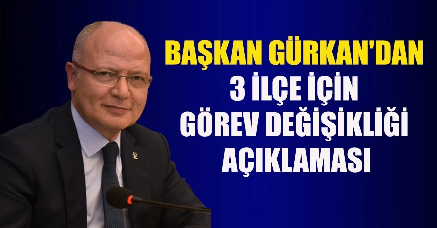 AK Parti Bursa İl Başkanı Davut Gürkan