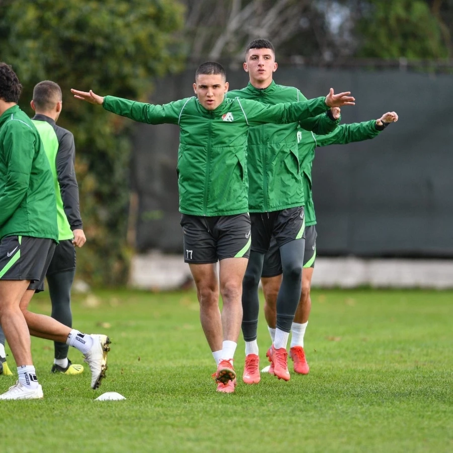 Bursaspor son antrenmanını Denizli’de yaptı   