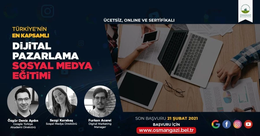 Türkiye’nin En Kapsamlı Dijital Pazarlama Eğitimi