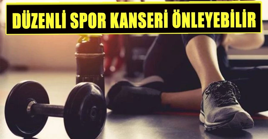 Düzenli spor kanseri önleyebilir