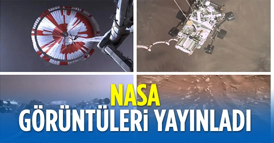 NASA, görüntüleri yayınladı
