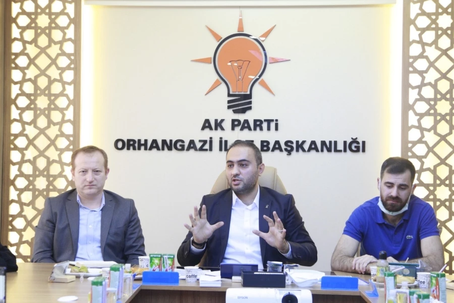 AK PARTİ İLÇE BAŞKANI GÖKHAN ULUSU ‘AMACIMIZ ORHANGAZİ İÇİN BİRLİK VE BERABERLİK’’
