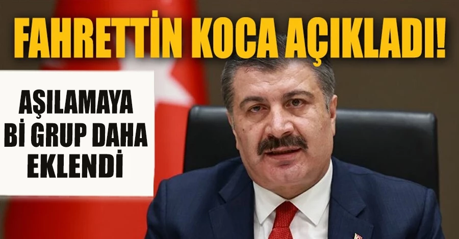 Bakan Koca: Taksi ve dolmuş esnafı aşı programına dahil oluyor