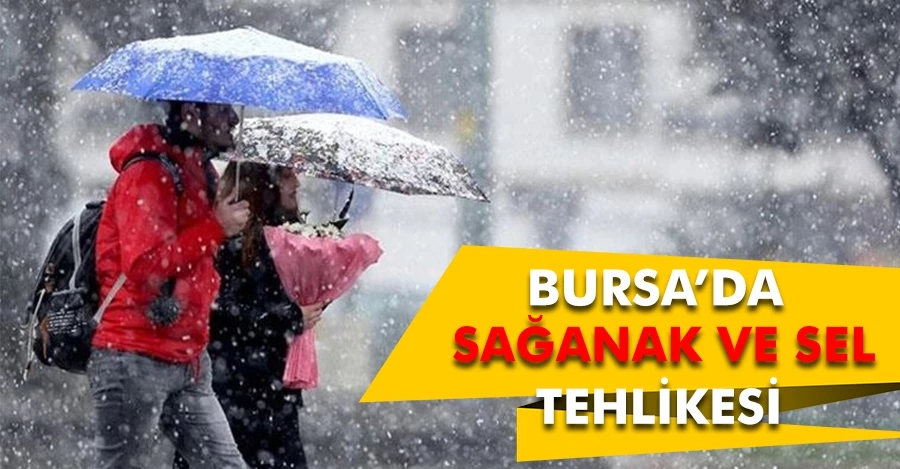 Bursa için sarı alarm