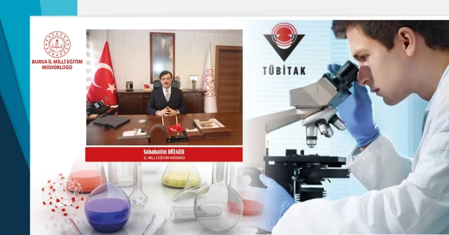 TÜBİTAK LİSE ÖĞRENCİLERİ ARAŞTIRMA PROJELERİ YARIŞMASINDA BURSA