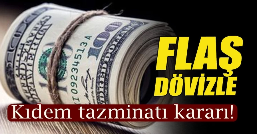 Kıdem tazminatı için Yargıtay