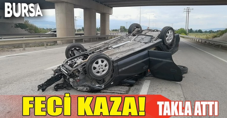 Bursa-Ankara karayolunda kaza: 4 yaralı