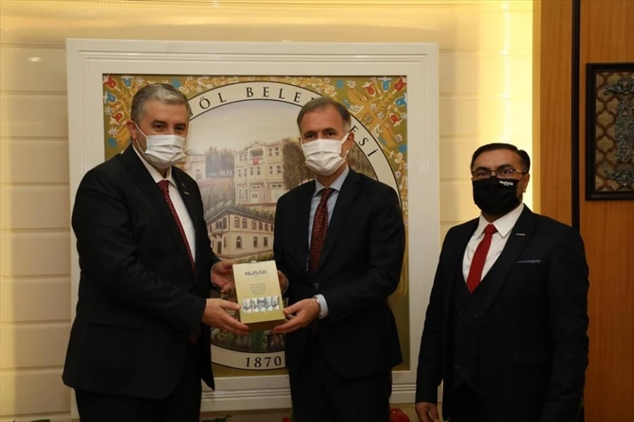 Müsiad genel başkanı Kaan’dan başkan Tabana ziyaret