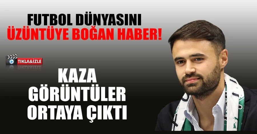 Hayatını yitiren milli futbolcu Ahmet Çalık