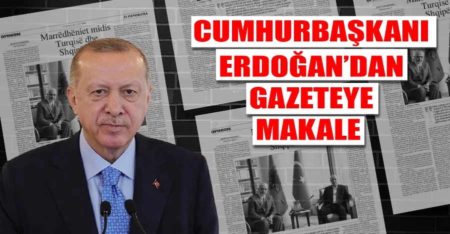 Erdoğan, Arnavutluk