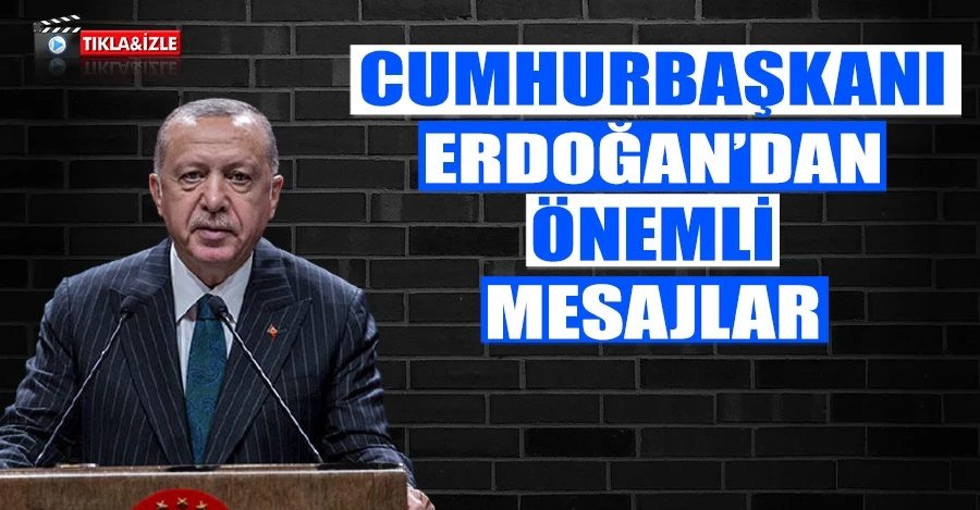 Cumhurbaşkanı Erdoğan: “Türkçe bizim anadilimizdir, ata mirasımızdır, istikbal güvencemizdir”   