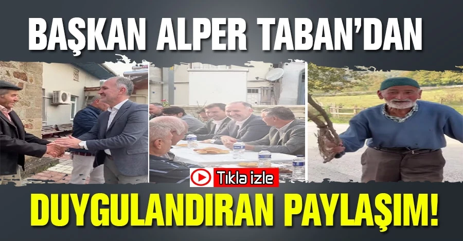 Başkan Alper Taban