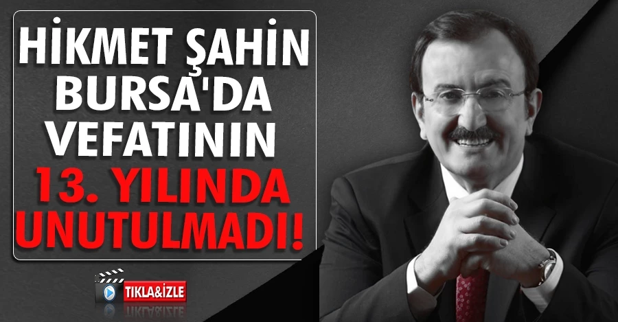 Hikmet Şahin, Bursa